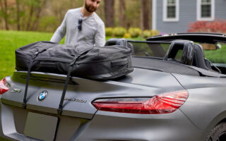 soft goods design for EVs, electric vehicle accessories, EV trunk organizer, soft goods for Tesla, Rivian gear development, EV interior accessories, automotive soft goods, sustainable EV products, frunk storage design, EV cable organizer, soft goods manufacturing, StudioFAR automotive design