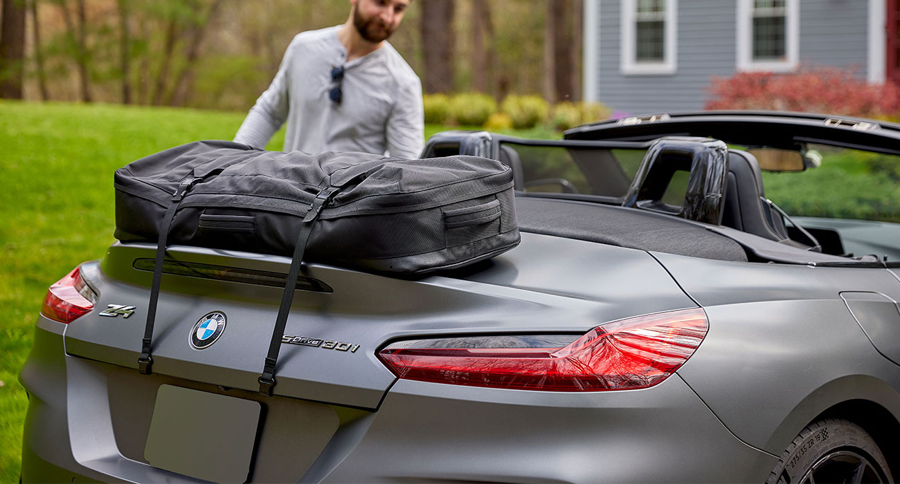 soft goods design for EVs, electric vehicle accessories, EV trunk organizer, soft goods for Tesla, Rivian gear development, EV interior accessories, automotive soft goods, sustainable EV products, frunk storage design, EV cable organizer, soft goods manufacturing, StudioFAR automotive design