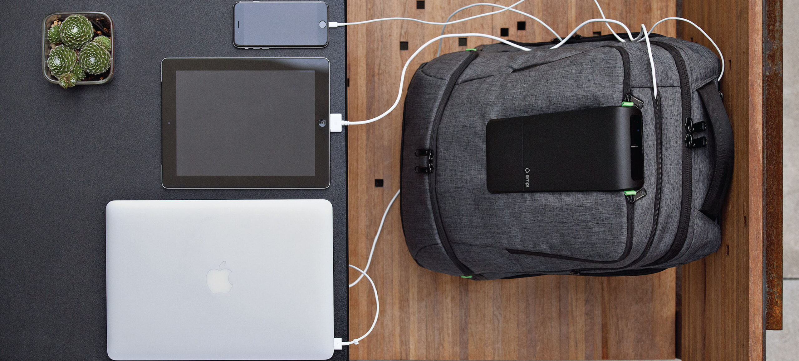Soft goods smart backpack design with integrated electronics