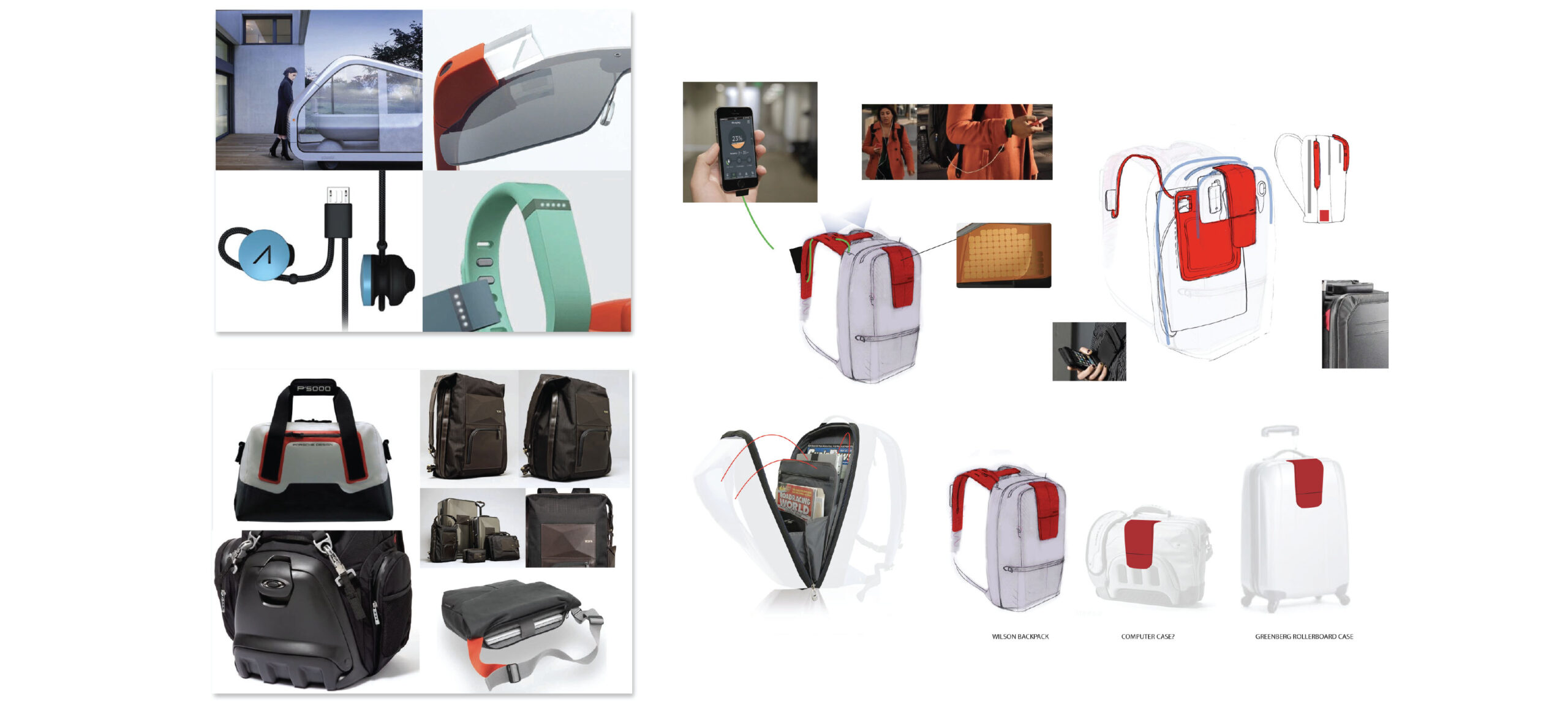 Soft goods smart backpack design with integrated electronics