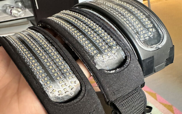 Soft goods prototype showing construction and sampling issues