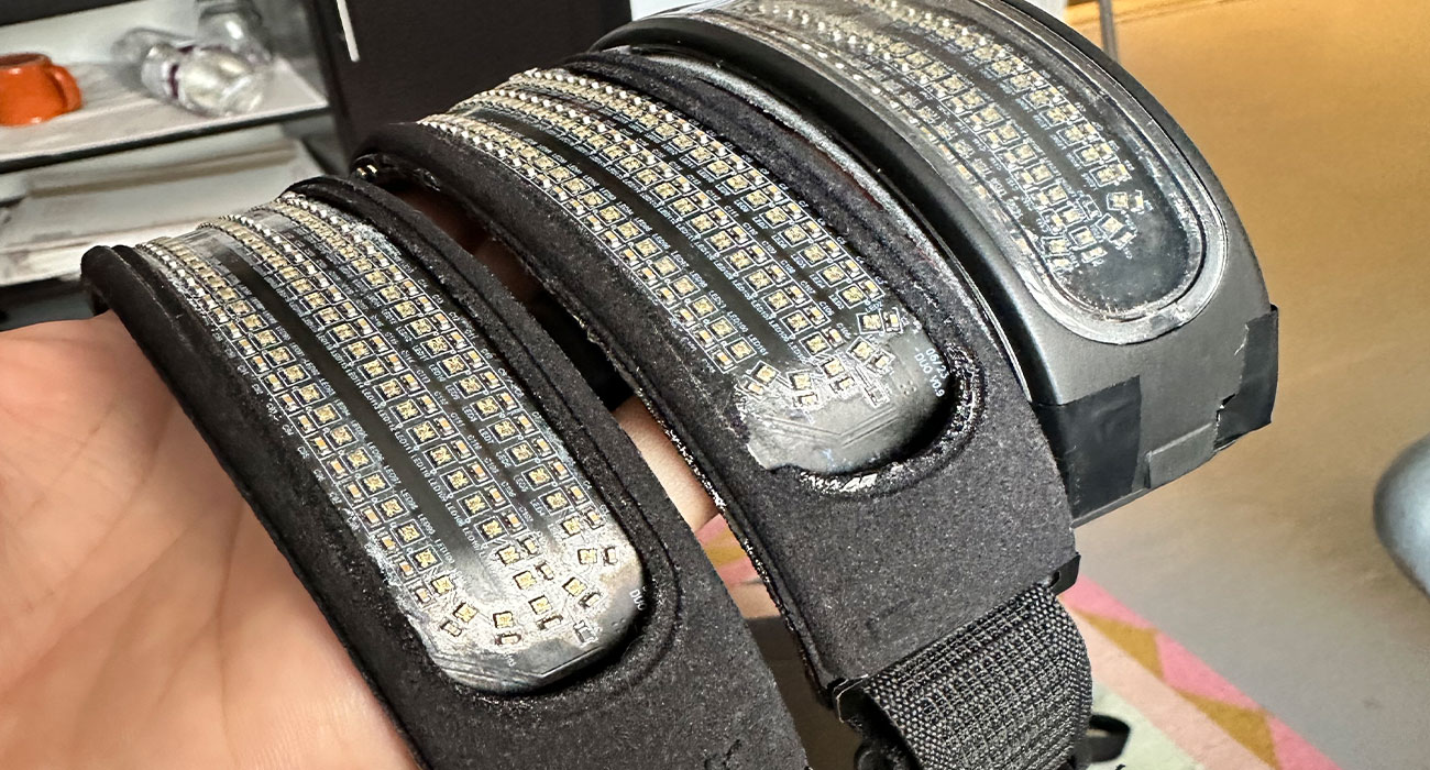 Soft goods prototype showing construction and sampling issues