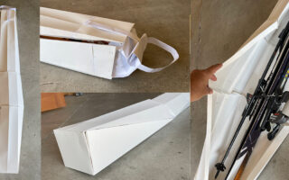 Conceptual mock-ups used during soft goods product development