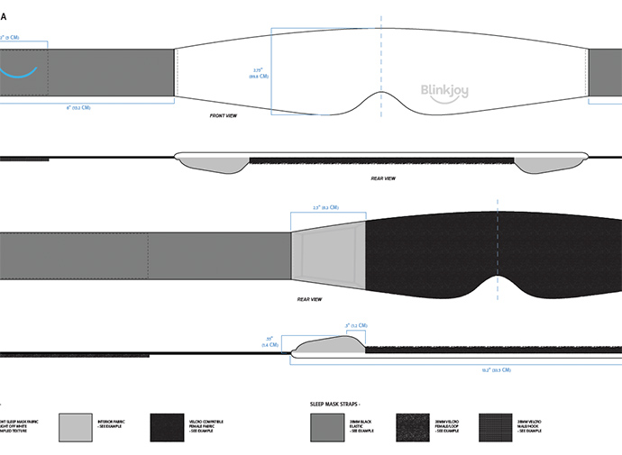 Wearable soft goods development tech pack